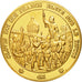 FRANCE, History, Clovis, Medal, MS(60-62), Vermeil, 44, 39.20