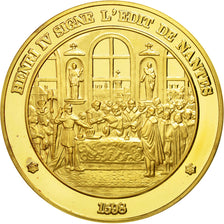 Francja, Medal, Henryk IV, Historia, MS(60-62), Vermeil