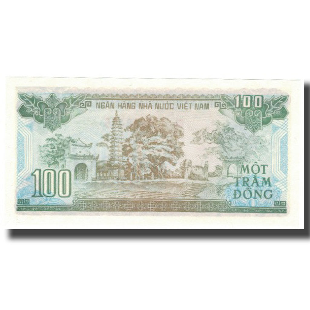 Biljet, Viëtnam, 100 D<ox>ng, KM:105b, NIEUW