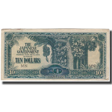 Banknote, MALAYA, 10 Dollars, KM:M7b, VF(20-25)