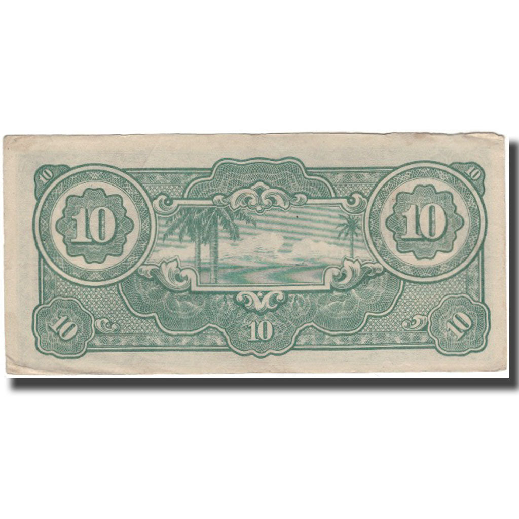 Banknote, MALAYA, 10 Dollars, KM:M7b, VF(20-25)