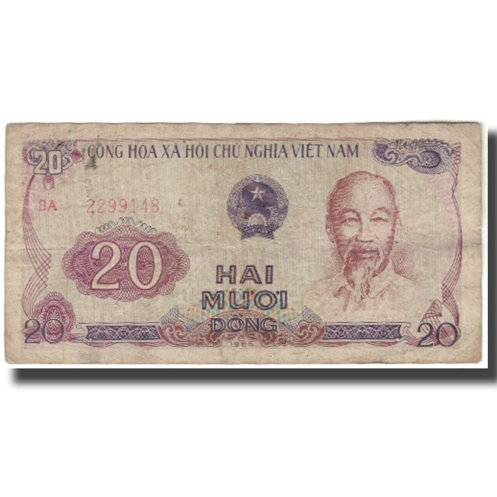 Banknote, Vietnam, 20 D<ox>ng, KM:94s, VF(20-25)