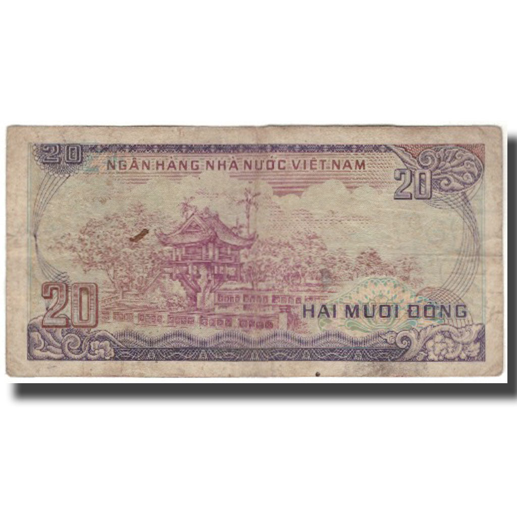 Banknote, Vietnam, 20 D<ox>ng, KM:94s, VF(20-25)