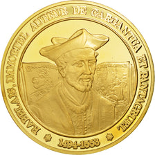 FRANCE, Arts & Culture, Francis I, Medal, MS(60-62), Vermeil, 44, 37.50