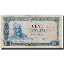Banknote, Guinea, 100 Sylis, 1980, 1960-03-01, KM:26a, VF(20-25)