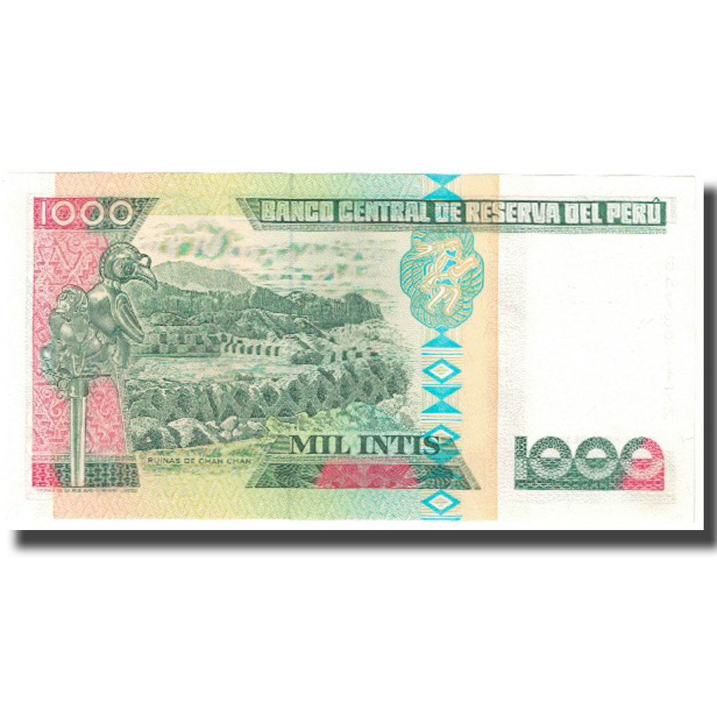 Banknote, Peru, 1000 Intis, 1988-06-28, KM:136b, UNC(65-70)