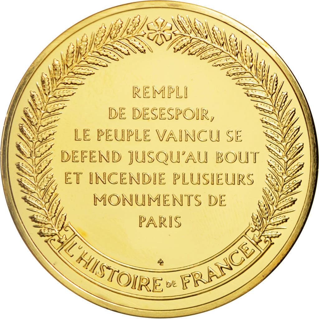 France, Medal, Paris Commune, History, MS(60-62), Vermeil