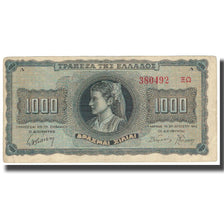 Banknote, Greece, 1000 Drachmai, 1942, KM:118a, AU(55-58)