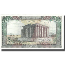 Banknote, Lebanon, 50 Livres, KM:65c, UNC(65-70)