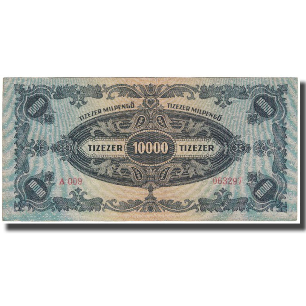Banknote, Hungary, 10,000 Pengö, 1946, KM:119a, AU(55-58)