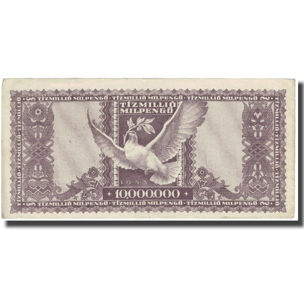 Banknote, Hungary, 10,000,000 Pengö, 1946, KM:123, EF(40-45)
