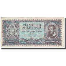Banknote, Hungary, 10,000,000 Pengö, 1946, KM:123, EF(40-45)