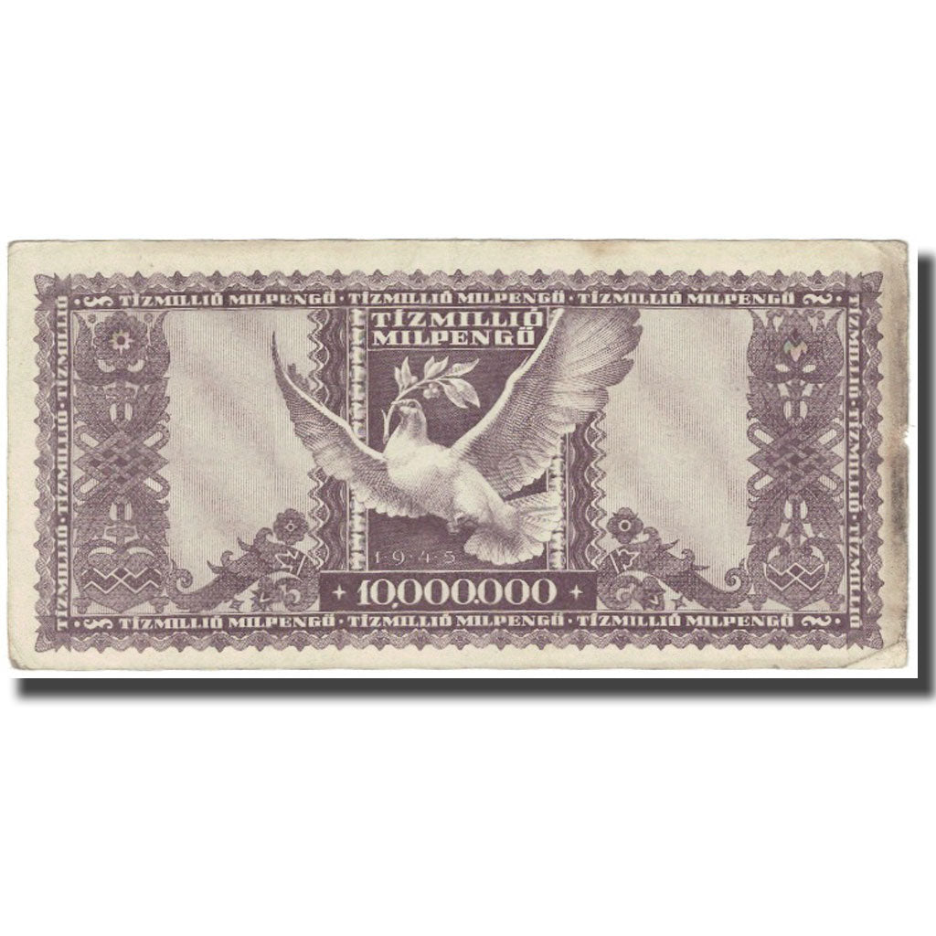 Banknote, Hungary, 10,000,000 Pengö, 1946, KM:123, EF(40-45)