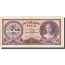 Billet, Hongrie, 1 Milliard Pengö, 1946, KM:125, TTB