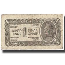 Banknote, Yugoslavia, 1 Dinar, 1944, KM:48a, VF(20-25)