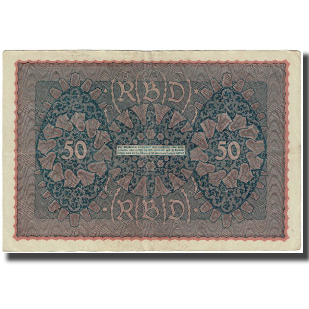 Banknote, Germany, 50 Mark, 1919-06-24, KM:66, EF(40-45)