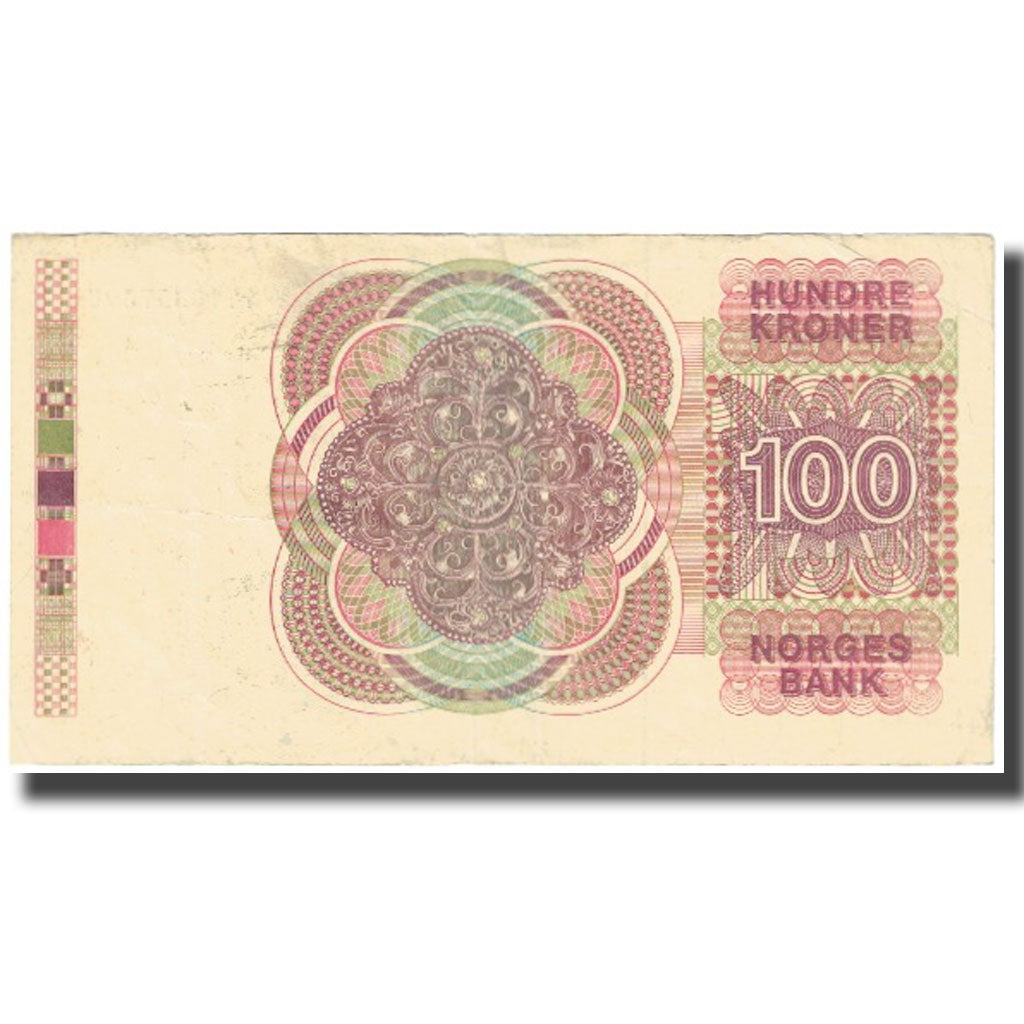 Banknote, Norway, 100 Kroner, 1987, KM:43c, VF(20-25)