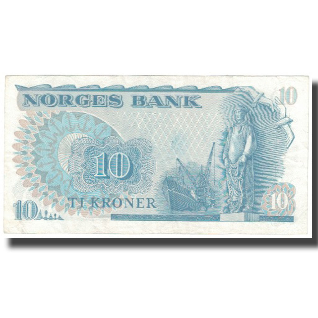 Banknote, Norway, 10 Kroner, 1979, KM:36c, EF(40-45)