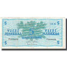 Banknote, Finland, 5 Markkaa, 1963, KM:99a, VG(8-10)