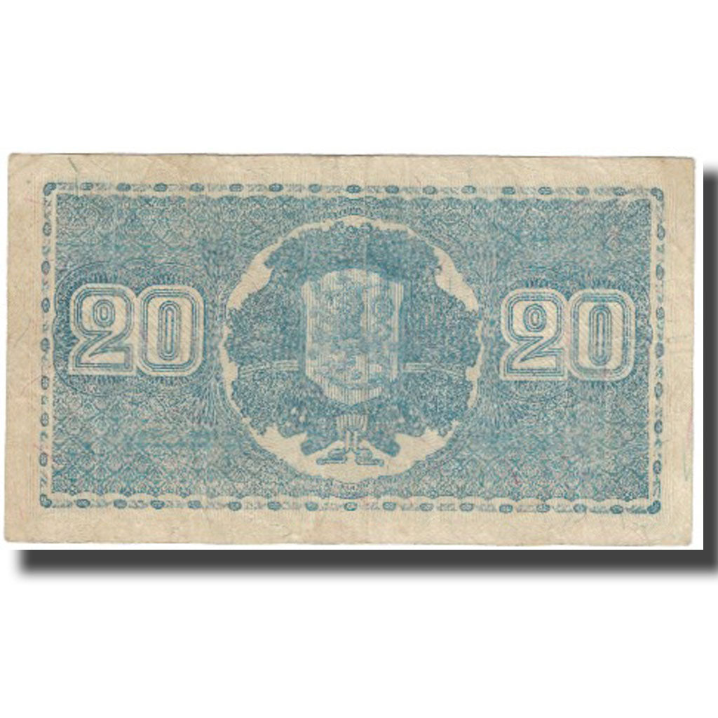 Banconote, Finlandia, 20 Markkaa, KM:86, BB