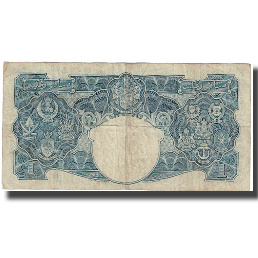 Banknote, MALAYA, 1 Dollar, 1941-07-01, KM:11, VF(20-25)