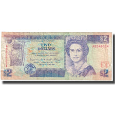 Geldschein, Belize, 2 Dollars, 1991-06-01, KM:52b, S