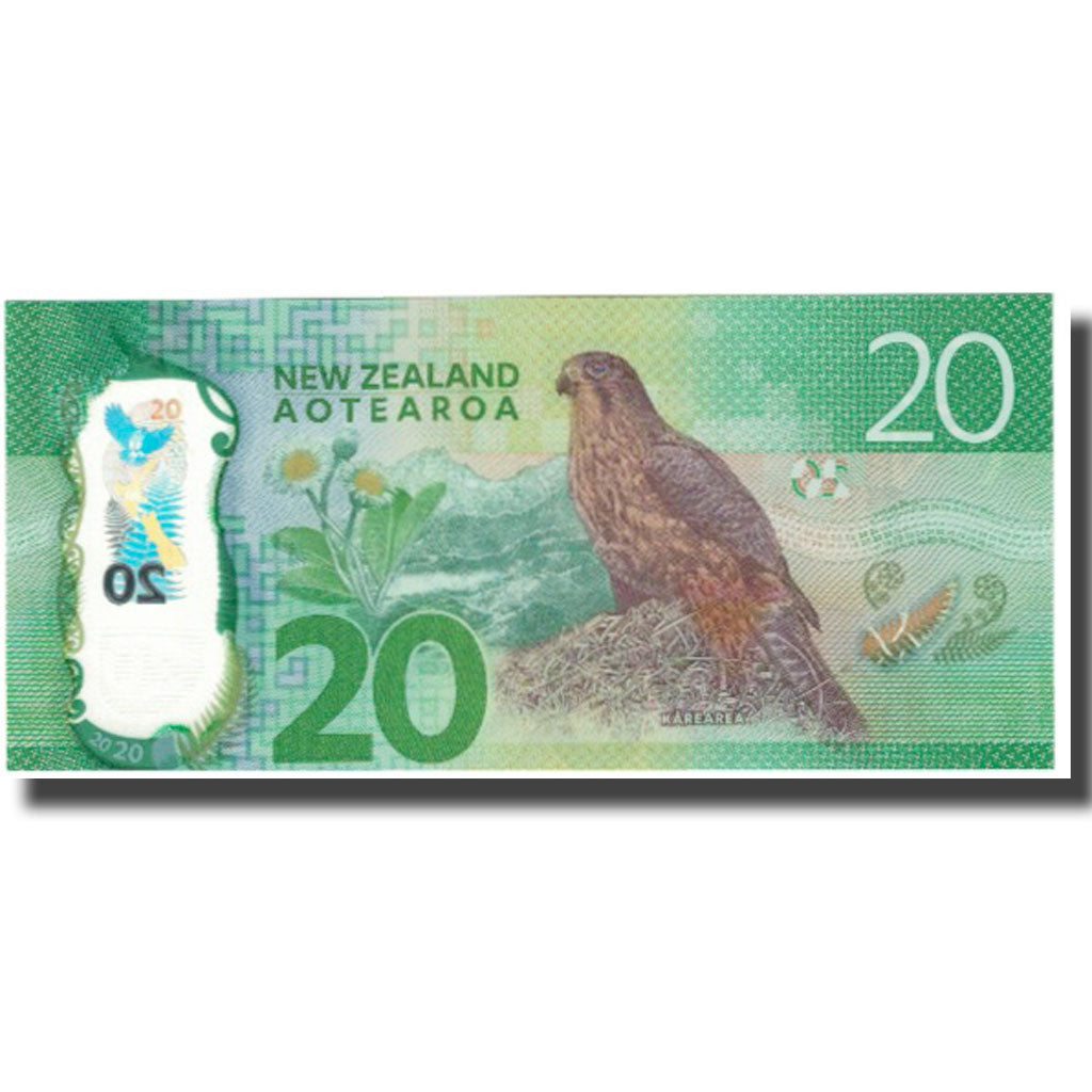 Banknote, New Zealand, 20 Dollars, KM:193, UNC(65-70)