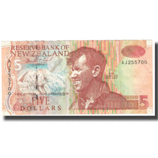 Banknote, New Zealand, 5 Dollars, KM:185a, EF(40-45)