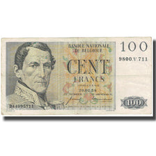 Banknote, Belgium, 100 Francs, 1958-02-20, KM:129c, VF(20-25)