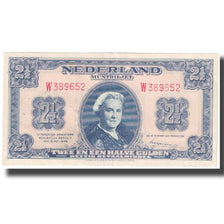 Nota, Países Baixos, 2 1/2 Gulden, 1945-05-18, KM:71, AU(55-58)