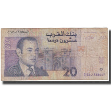 Billet, Maroc, 20 Dirhams, KM:68, B