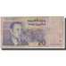 Billet, Maroc, 20 Dirhams, KM:68, B
