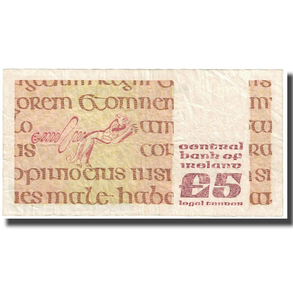 Billete, 5 Pounds, Irlanda - República, KM:71e, BC