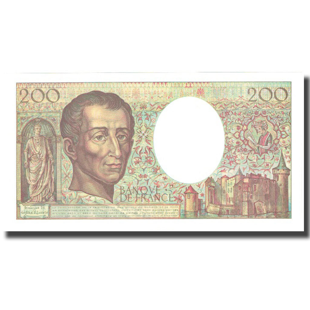 Francja, 200 Francs, 1994, UNC(60-62), Fayette:70/2.1, KM:155f