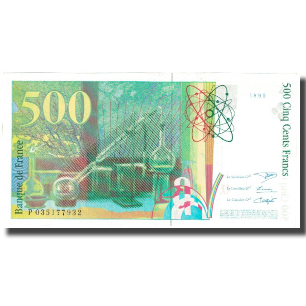 Frankreich, 500 Francs, Pierre et Marie Curie, 1995, UNZ-, Fayette:76.01
