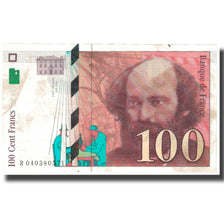 France, 100 Francs, Cézanne, 1998, TTB, Fayette:74.2, KM:158a