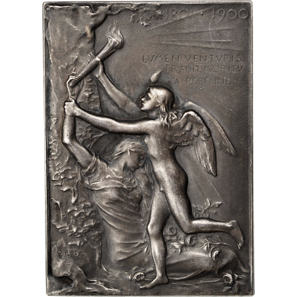 FRANCE, Sciences & Technologies, French Third Republic, Medal, 1900, AU(55-58),.