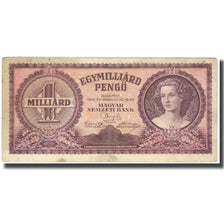 Banknote, Hungary, 1 Milliard Pengö, 1946, 1946-03-18, KM:125, EF(40-45)