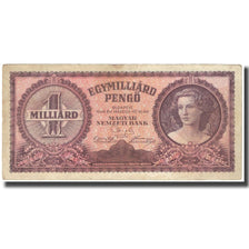 Banknote, Hungary, 1 Milliard Pengö, 1946, 1946-03-18, KM:125, EF(40-45)
