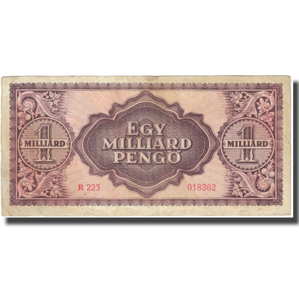 Banknote, Hungary, 1 Milliard Pengö, 1946, 1946-03-18, KM:125, EF(40-45)