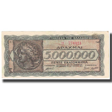 Banconote, Grecia, 5,000,000 Drachmai, 1944, 1944-03-20, KM:128a, SPL