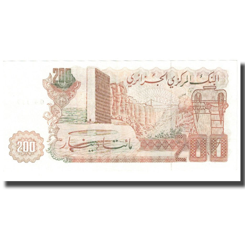 Geldschein, Algeria, 200 Dinars, 1983, 1983-03-23, KM:135a, VZ