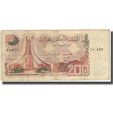Banknote, Algeria, 200 Dinars, 1983, 1983-03-23, KM:135a, F(12-15)