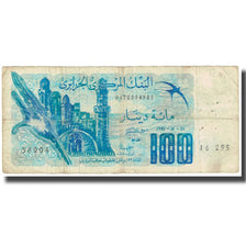 Biljet, Algerije, 100 Dinars, 1981, 1981-11-01, KM:131a, B+
