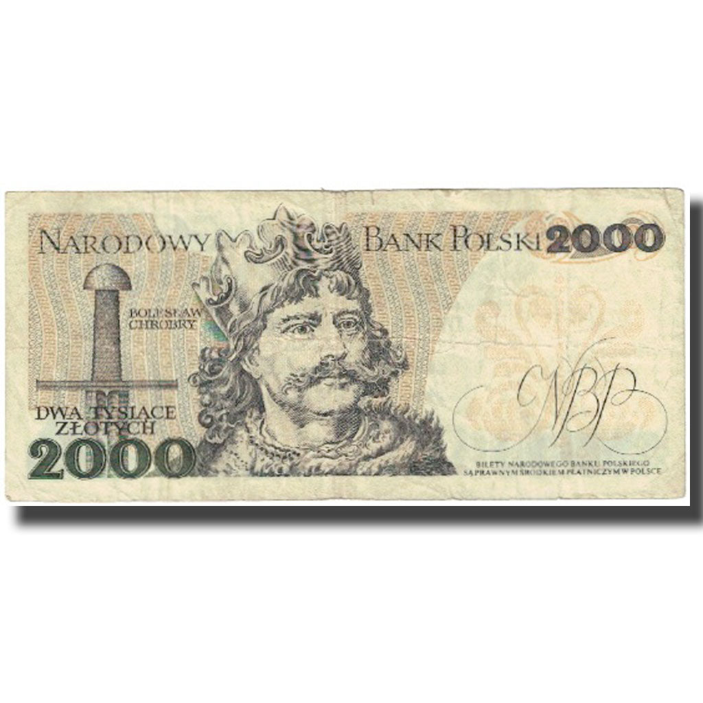 Banknote, Poland, 2000 Zlotych, 1979, 1979-06-01, KM:147b, VF(30-35)