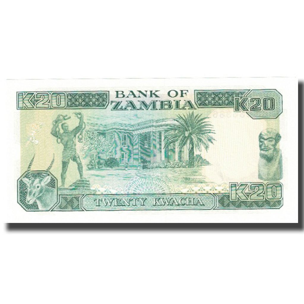 Banknote, Zambia, 20 Kwacha, KM:32b, UNC(64)