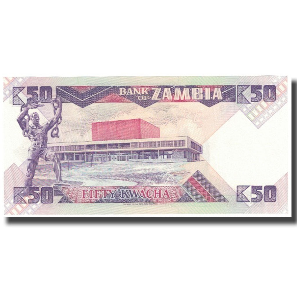 Banknote, Zambia, 50 Kwacha, KM:28a, UNC(63)