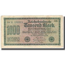 Banknote, Germany, 1000 Mark, 1922, 1922-09-15, KM:76a, VF(30-35)