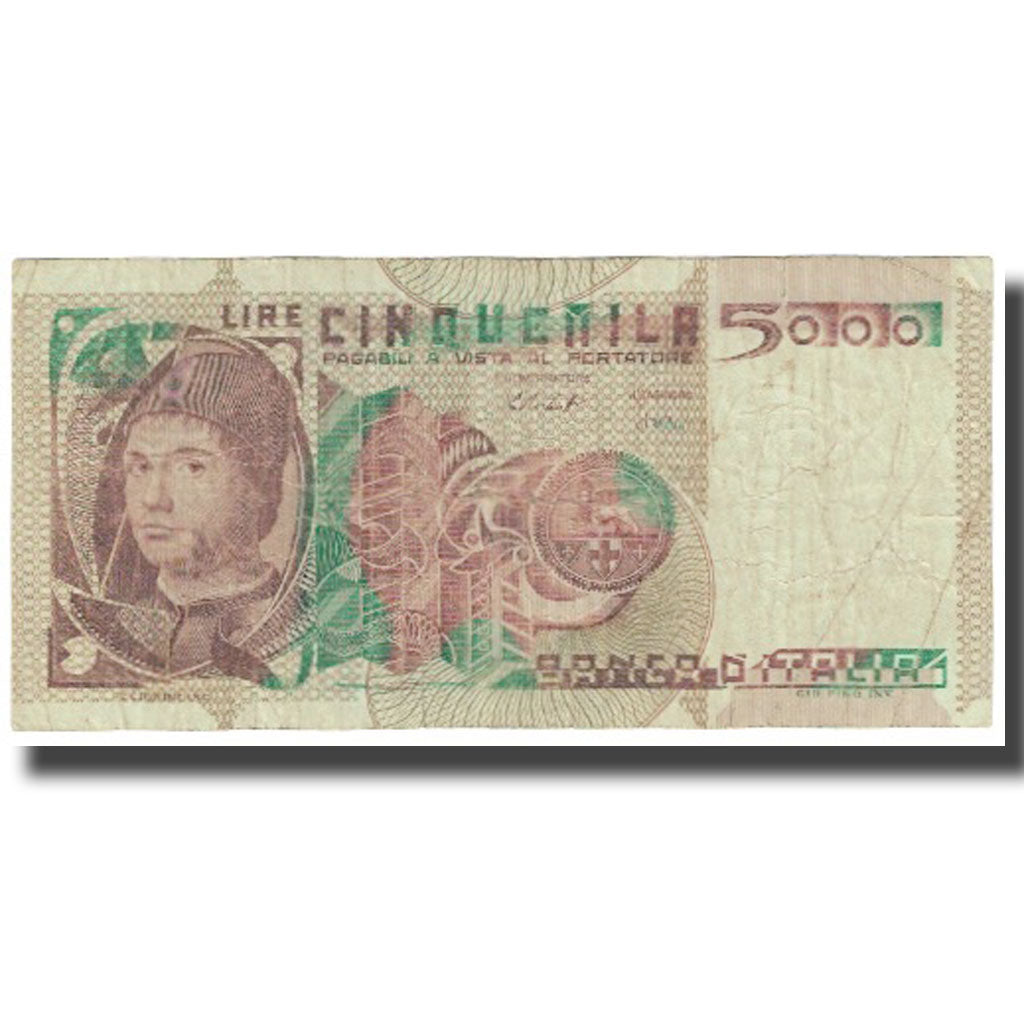 Banknote, Italy, 5000 Lire, 1979, 1979-03-09, KM:105a, VF(30-35)