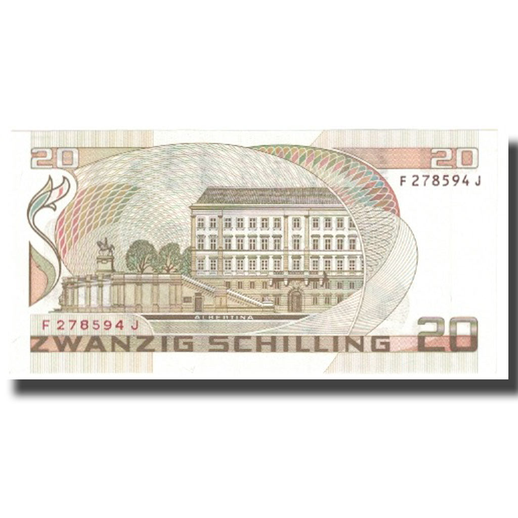 Banknote, Austria, 20 Schilling, 1986, 1986-10-01, KM:148, UNC(63)